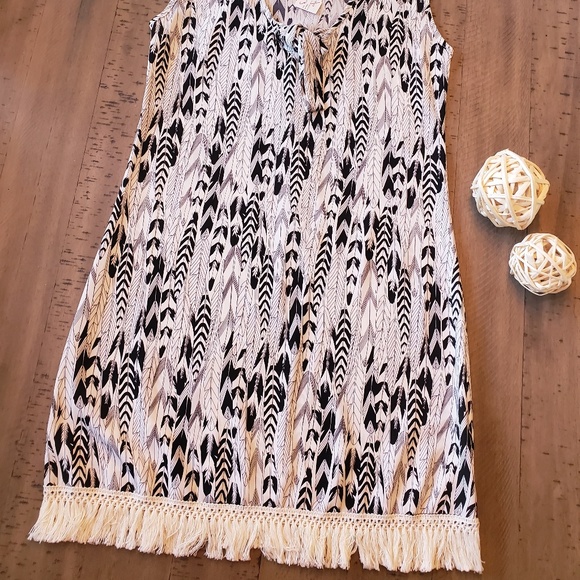 NWT Fringed dress - Picture 2 of 3